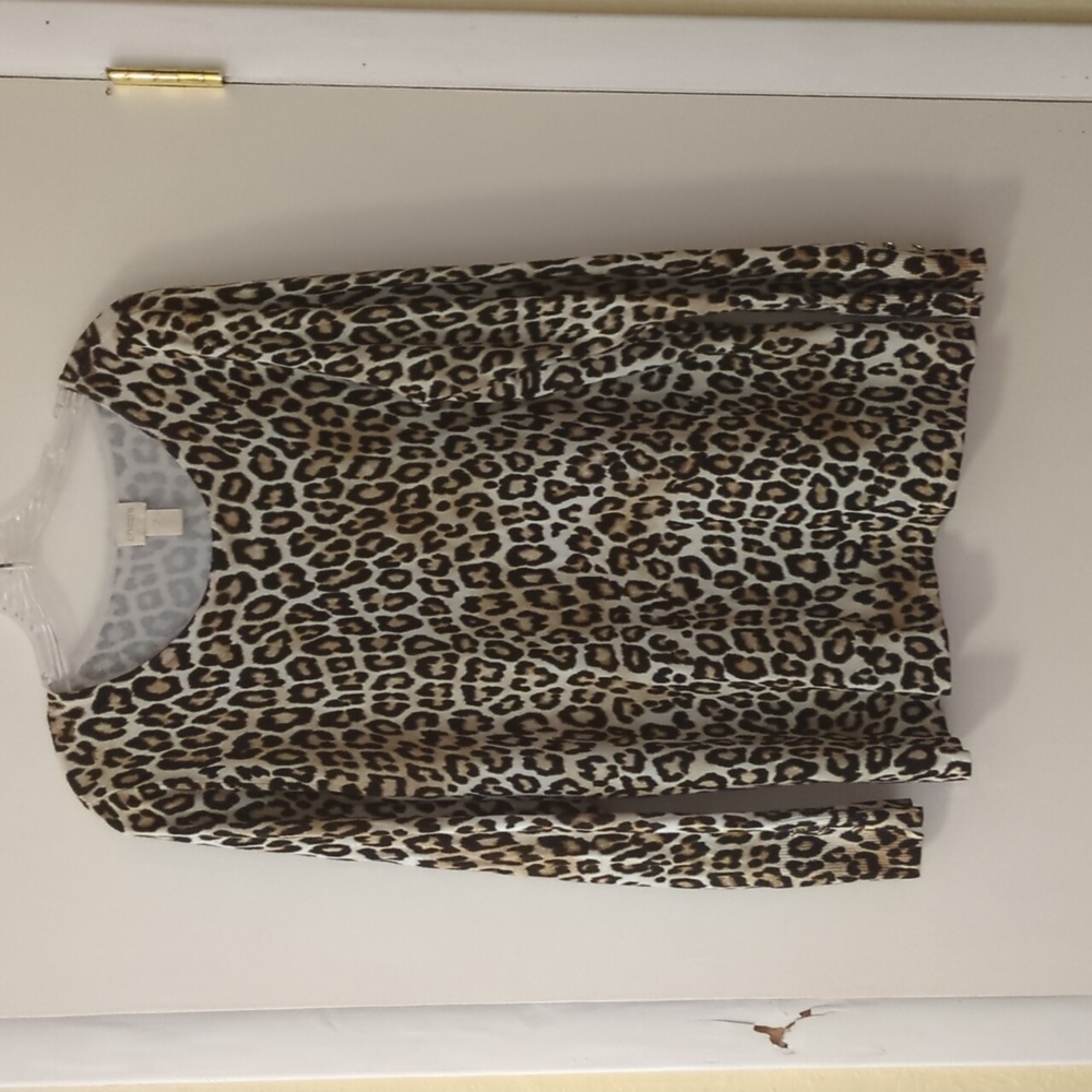 Chicos leopard print sweater